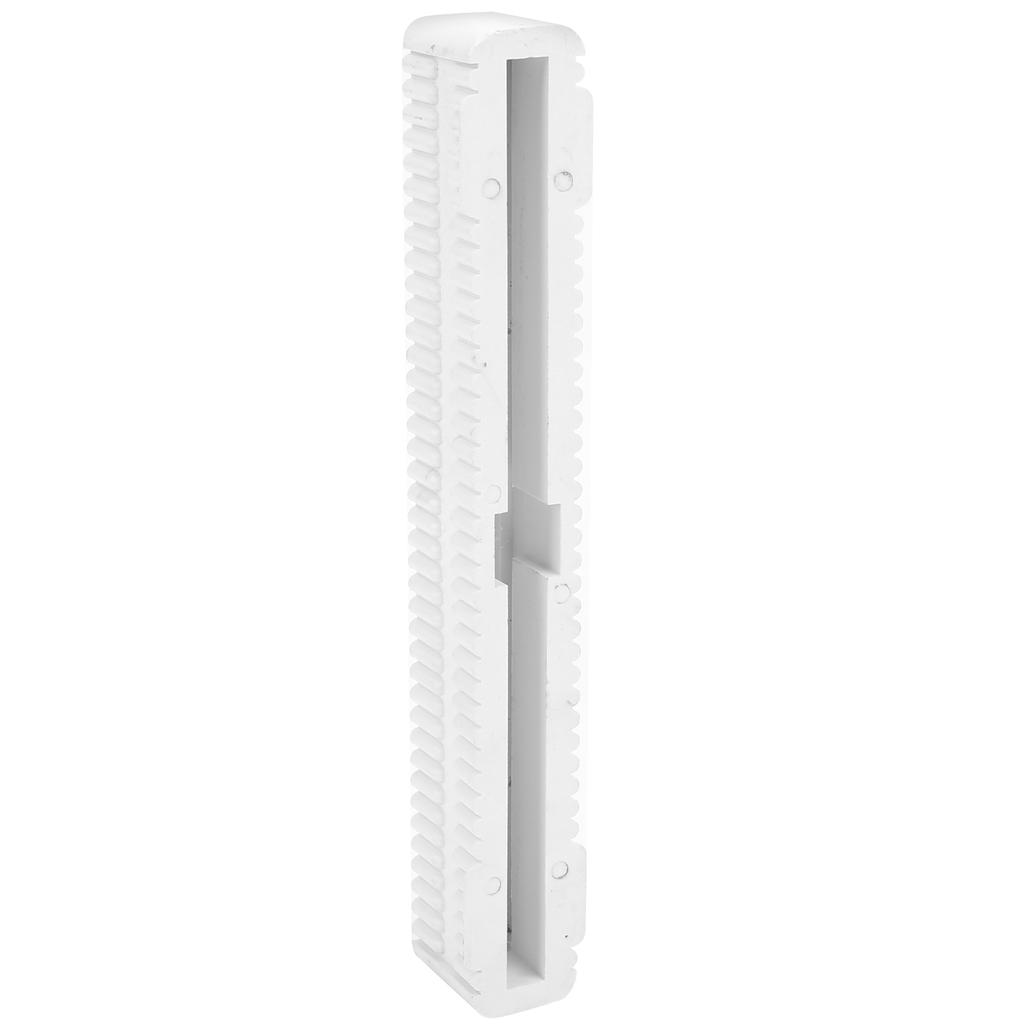 8palcová lehká krabička na ploutve na surfové prkno PVC longboard wakeboard krabička na ploutve Velké sloty pro kormidlo ocasu Bílá