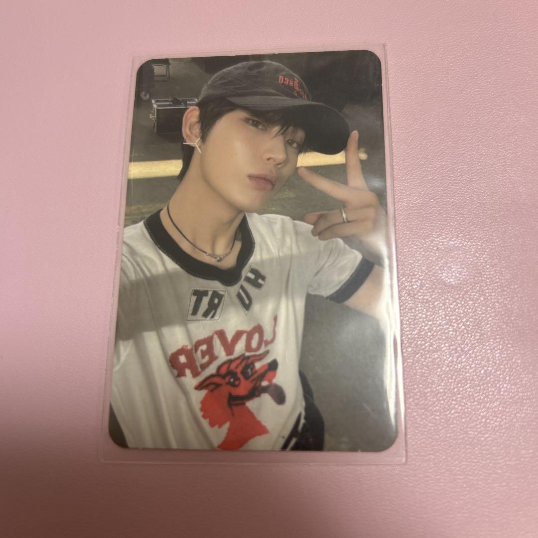 

[USED] ENHYPEN Sunwoo orange blood GS25 trading card