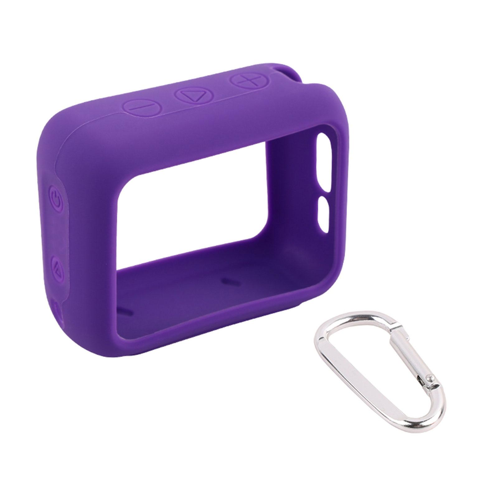 

Портативный силиконовый чехол противоударный пылезащитный защитный чехол с защитой от падения для GO 4 GO4 r фиолетовый