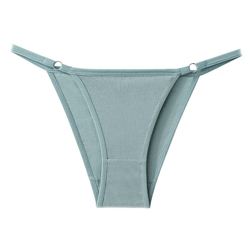 Pure cotton underwear women's sexy seamless girl briefs T-word pants women's large-size women's underwear