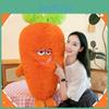 Carrot Toys Plush Cartoon Expression Food Fill Doll Christmas Gifts Garnish