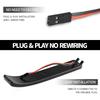 2PCS For Ford F150 2009-2014 Ford Raptor 2010-2014 LED Dynamic Blinker Side Mirror Turn Signal Light Sequential Indicator Lamp
