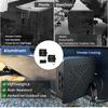 Quick Install RVs Bumper Guard Ventilated Mesh Design Prevents Debris Moisture Build Up For 4 Inch Square Bumper Tubes