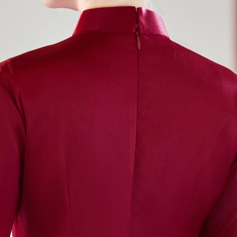 New Chinese Style Mother's Qipao Banquet Dress