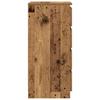 Sideboard with Rustic Wood Look 37.5 x 35 x 76 cm Engineered Wood