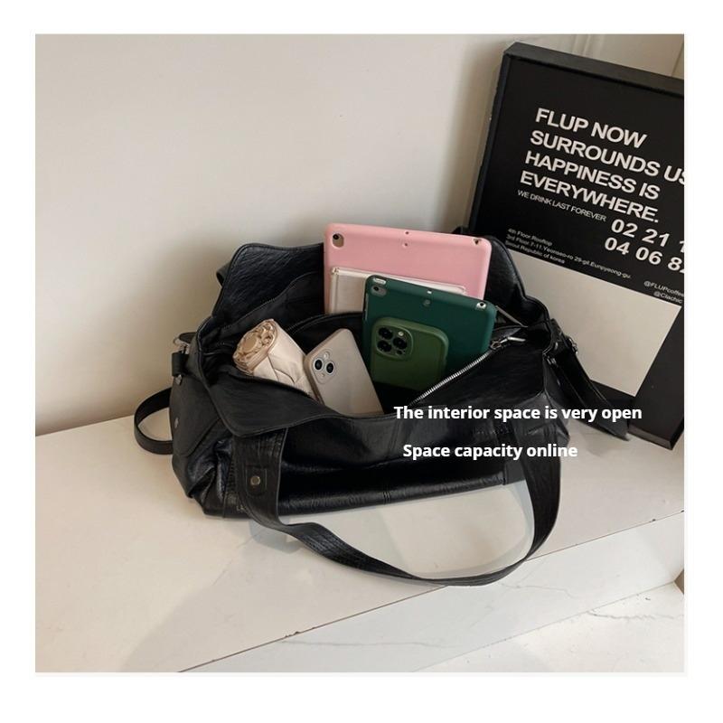 Winter Female Handbag Large Capacity Shoulder Bags Big Tote Bag Ladies Soft Leather Hobos Messenger Bags Women Shopper Bag