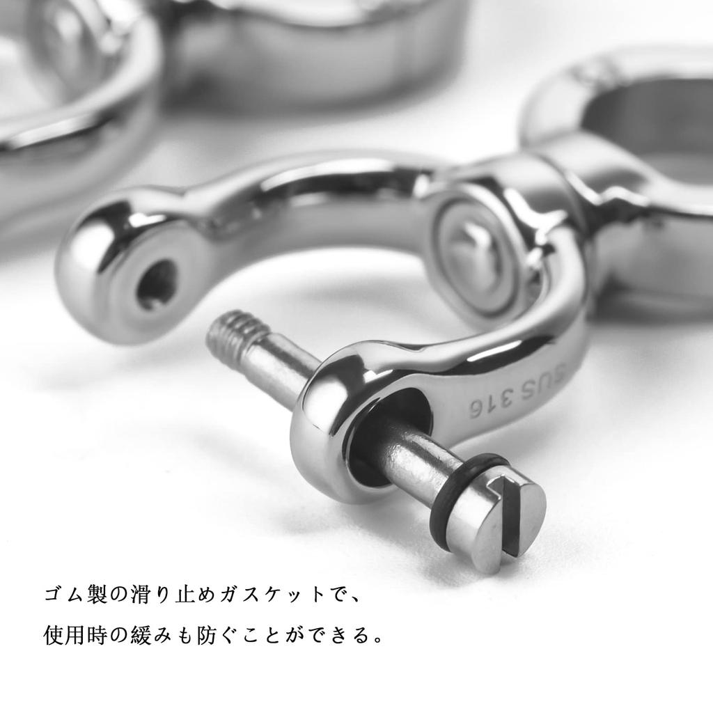 [TISUR] Hobby DIY D-Ring Leather Craft Hardware Key Case Spare Key Holder 360 Degree