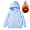 Kinder Kapuzensweatshirt: Individuelles Logo, Schul- und Teamuniform, reine Baumwollmischung für Jungen und Mädchen