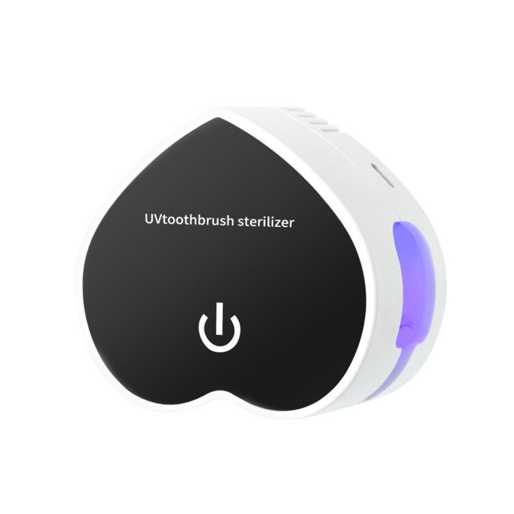 Portable Smart UV Toothbrush Sterilizer 2 Brush Slots Toothbrush Storage Rack  School