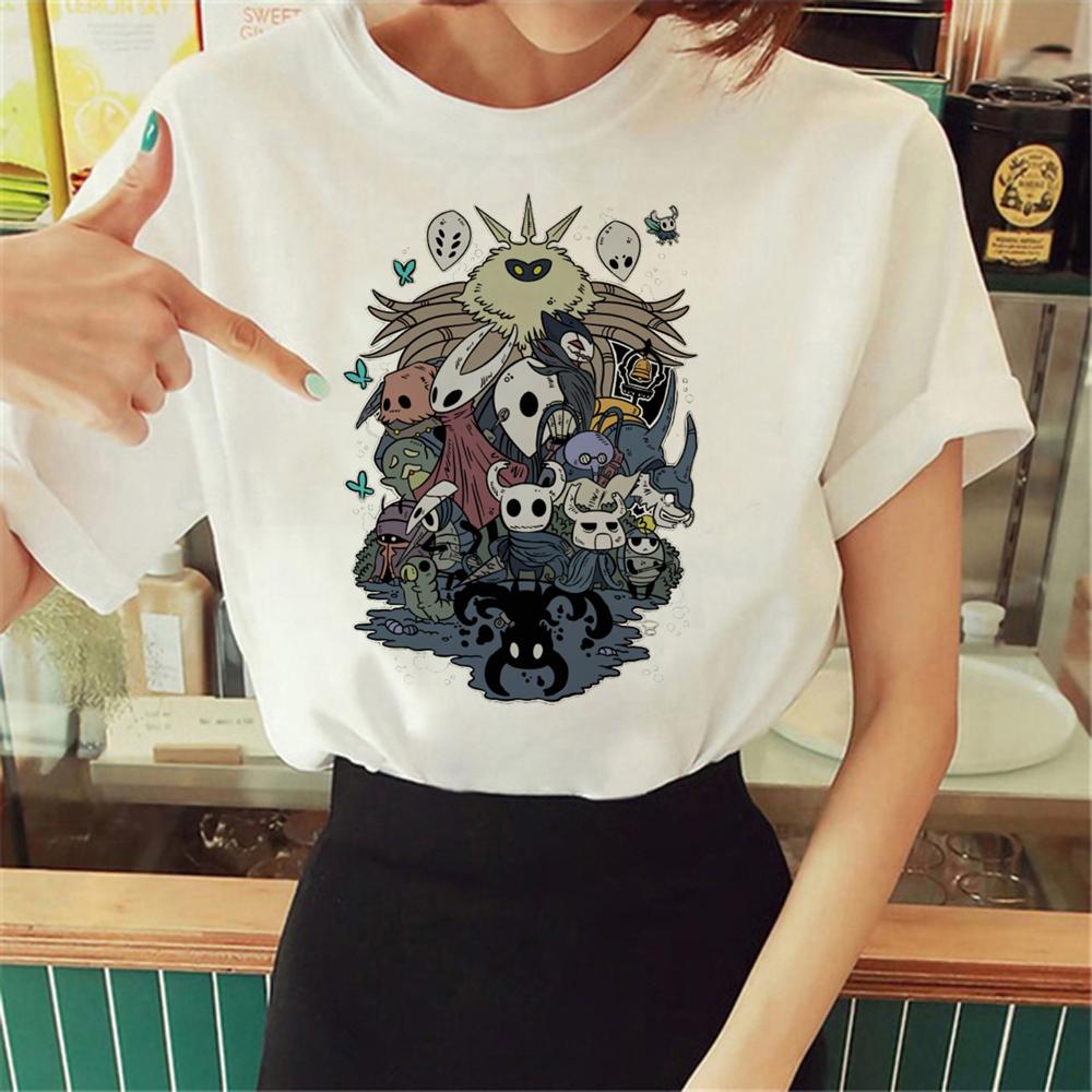 Hollow Knight Tee women manga t shirt girl comic clothes