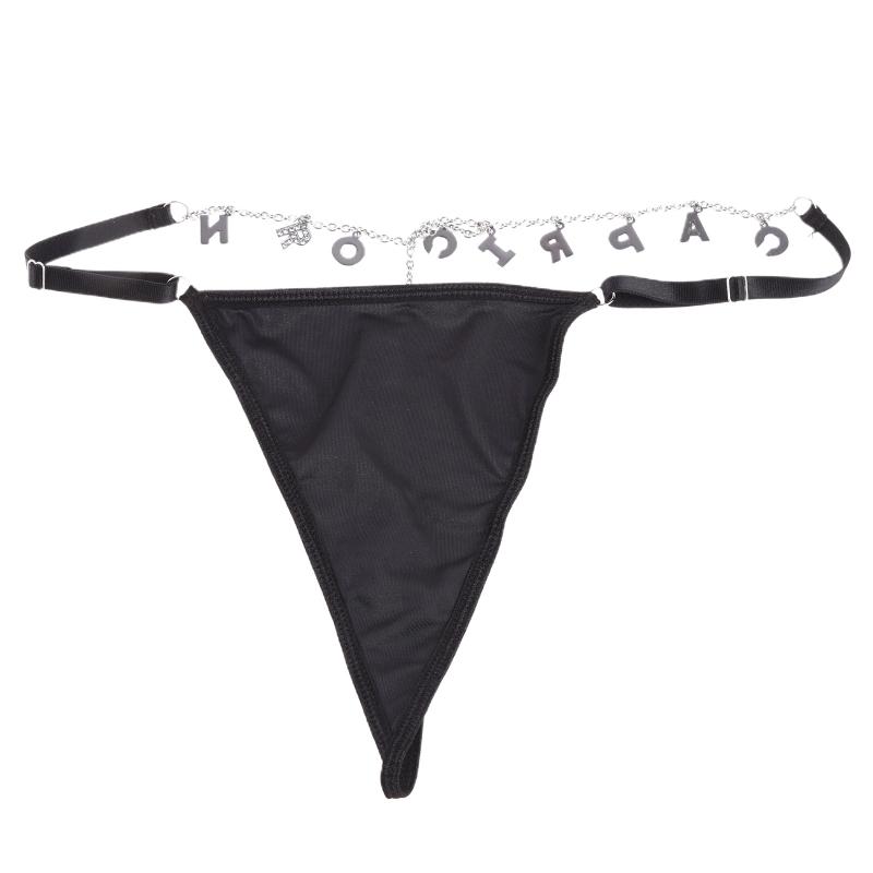Novelty Waist Chain Alloy Shinning Thong Chains with Dangle 12 Constellations Thong Jewelry Accessories for Women