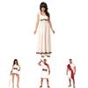 Arabian Halloween Elegant Prince Greek Goddess Queen Princess Cosplay Costume For Unisex Stage Performances Available In Multipl