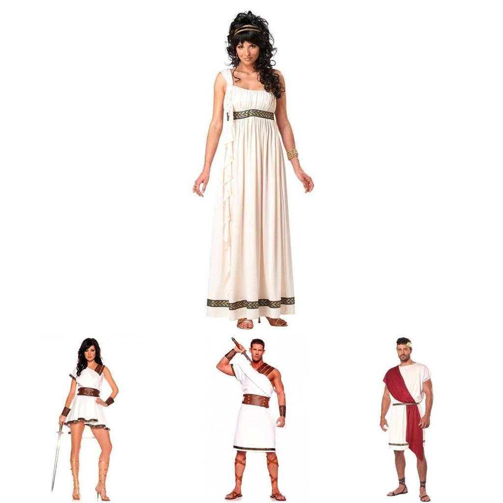 Arabian Halloween Elegant Prince Greek Goddess Queen Princess Cosplay Costume For Unisex Stage Performances Available In Multipl