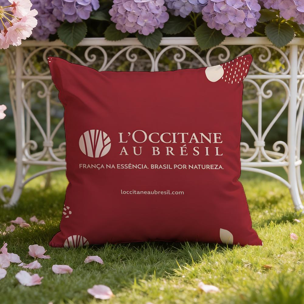 

L-L Occitane Cushion Cover Home & Car Dual-Scene Pillow Cover: Reversible for Premium Comfort 30cmx30cm