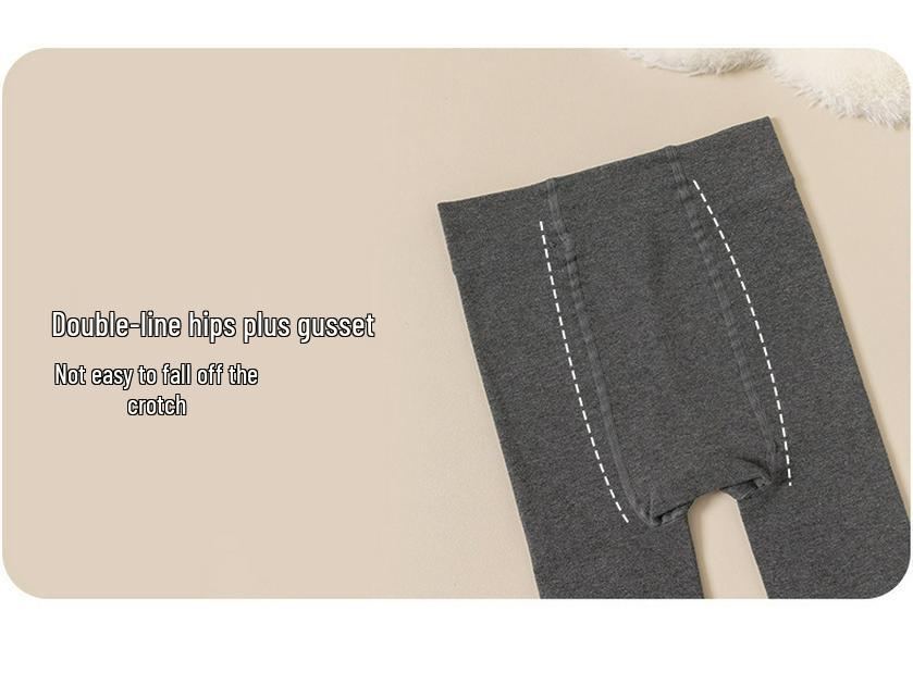 Girls' Winter Dance Leggings: Cozy Fleece-Lined Pantyhose