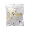 Yousheng 50Pcs Pedicure Sandpaper Safe Self-adhesive 15mm Nail Polishing Disc Replacement Sandpaper for Household