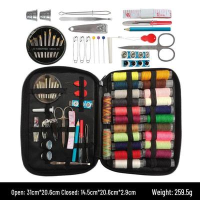 Kit da cucito portatile da 97 pezzi: Set di strumenti per maglieria domestica da viaggio