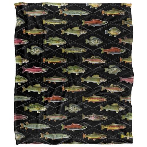 JQ Licensing Silky FIshing Supersoft Blanket
