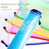 10 pezzi A4 File Bag Trasparente Mesh A5 Data Zipper Storage Bag B5 Student Test Paper Drawing Bag Office Waterproof Document Bag