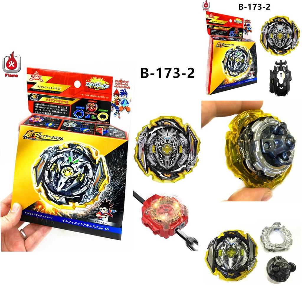 Beyblade Burst Superking B-173-02 Infinite Achilles 7 Loop 1d Shield With Launcher