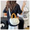 Soft Hen Handbags Ugly Chicken Heal Chickens Shape Bag Zipper Handbag Girl