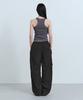 MUSINSA STANDARD WOMAN Women'S Polka Dot Parachute Pants [Black]