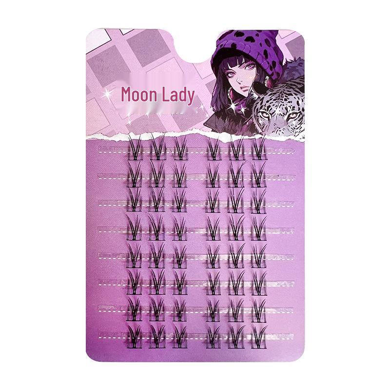 

Yuejiaoniang Zodiac Snake Series: Natural Curled False Eyelashes for Beginners