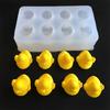 Lovely Cartoon Animal Candle Molds Little Yellow Duck Silicones Mould Ornament Molds Casting Mould Craft Supplies