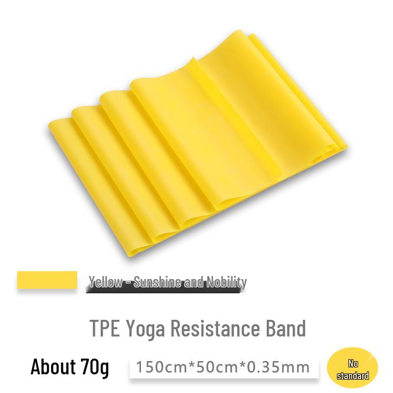 Women's TPE Elastic Yoga Resistance Band for Exercise, Stretching, and Butt Lift Muscle Training