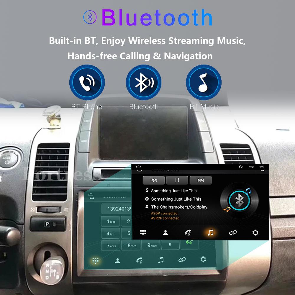 9''Android 14 Car Radio for Toyota Prius 20 2003-2009 GPS Head Unit Car Radio Multimedia Video Player Wifi 8+128G Carplay