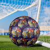 Muppet Rock Stars Size 5 Soccer Ball, Suitable for Training and Matches, High-Elasticity, Wear-Resistant Material Gift for Fan