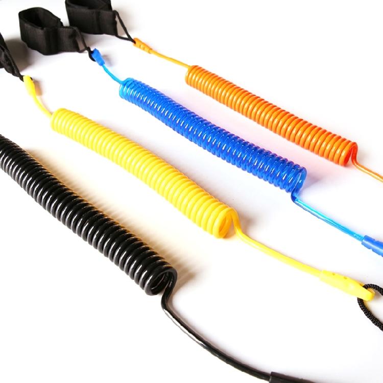 Coiled Stand Up Paddle Board Leash Legrope for Paddleboard Longboards Shortboard