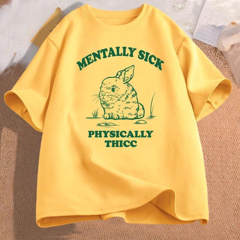 

Funny Unisextally Sick Physically Thicc Hamster Meme T Shirts Unisex Women ONeck Fashion Cotton Tshirt Summer Casual Oversized Tees 4XL