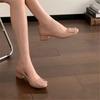 Korean Version of Pointed Toe Foot Cover Comfortable Lazy Shoes Women's 2025 Explosion Autumn Daily Versatile Skirt Non-slip High Heels