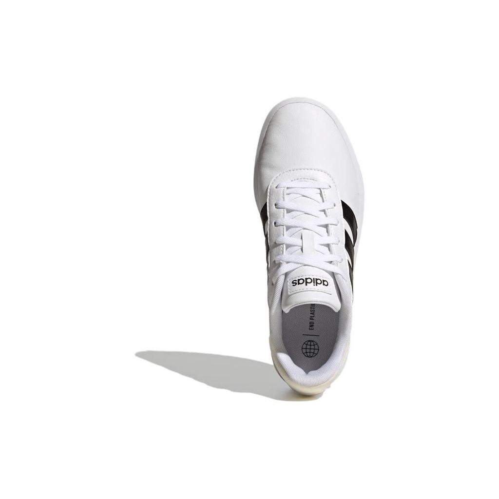 Adidas Court Platform Comfortable Versatile Non-Slip Low-Top Sneakers Women Sneakers White HQ4532
