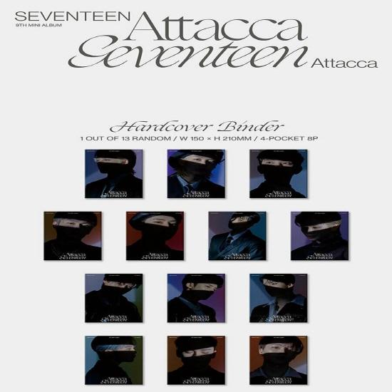 SEVENTEEN Attacca [CARAT / Random ver.] Album + 4 Gift