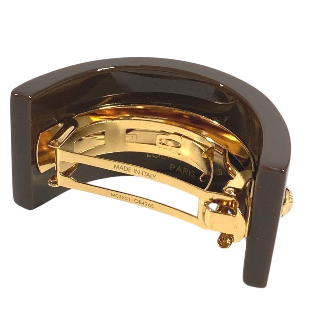 Louis Vuitton M03551 Monogram Hair Cuff - MNG Resin Pony Hair Ties Barrette