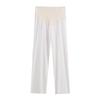 New Summer Pleated High Waist Floor-Length Wide-Leg Pants