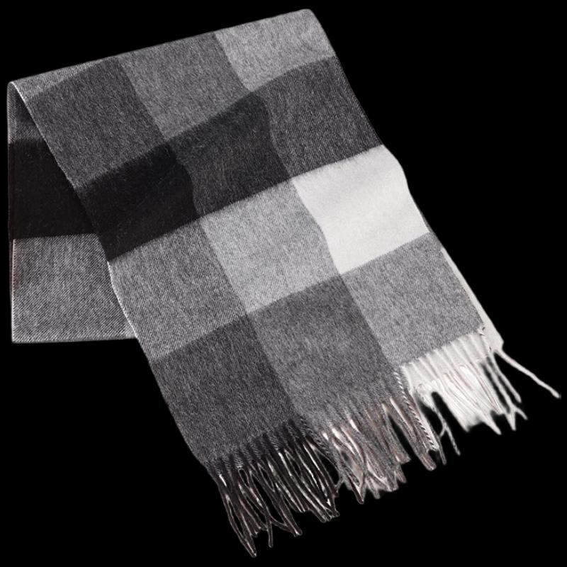 Aisiyalan Fine Wool Plaid Scarf