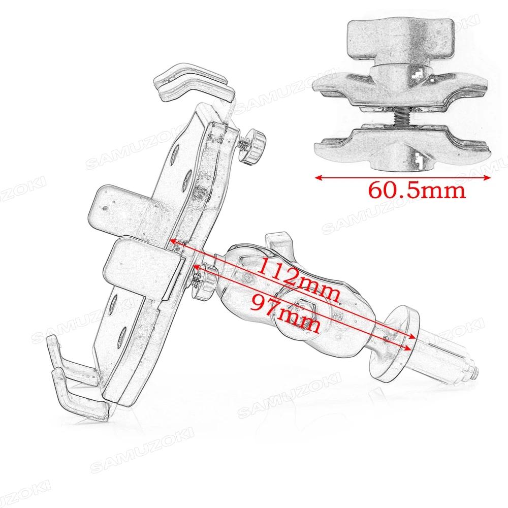 Navigation Phone Holder For HONDA F5 CBR650F VFR1200 BMW S1000RR HP4 2010 14 15 Motorcycle Frame Bracket Support Stand Mount