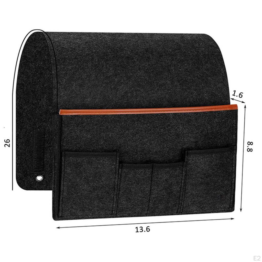 Felt Bedside Portable Easy Installation Saving Space Storage Organizer