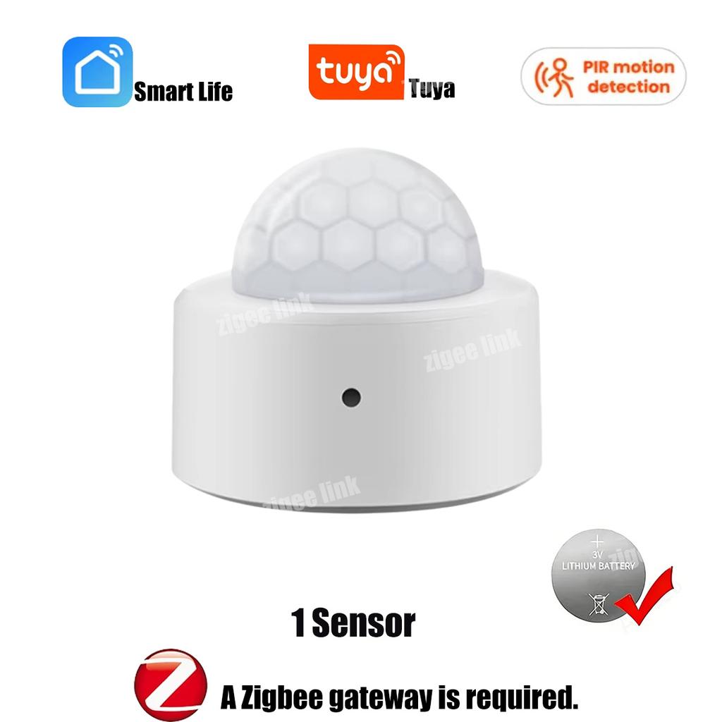 Smart PIR Motion Sensor Tuya Zigbee 3.0 Smart Human Body Infrared Detector Security Alarm Sensor Require Gateway