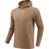Windproof Hooded Running Jacket - Unisex Water-Repellent, Warm, Autumn Sports Pullover for Mountaineering