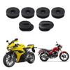 6Pcs/12pcs Gasket Motorcycle Fairing Side Cover Grommets for GS125 Replacement Side Panel Fairing Washer Spacer Black