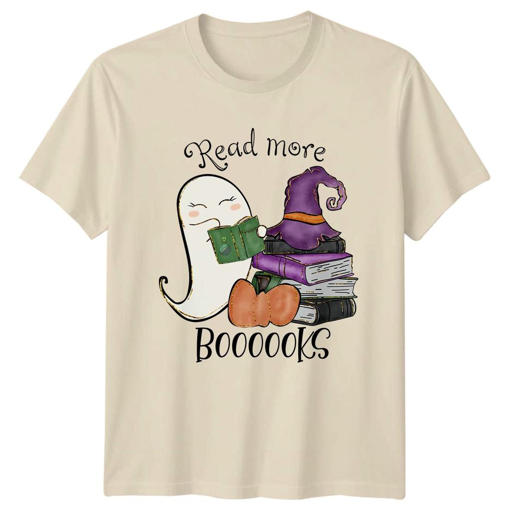 Read More Boooooks TShirt Reading Halloween Gift For Him And Her