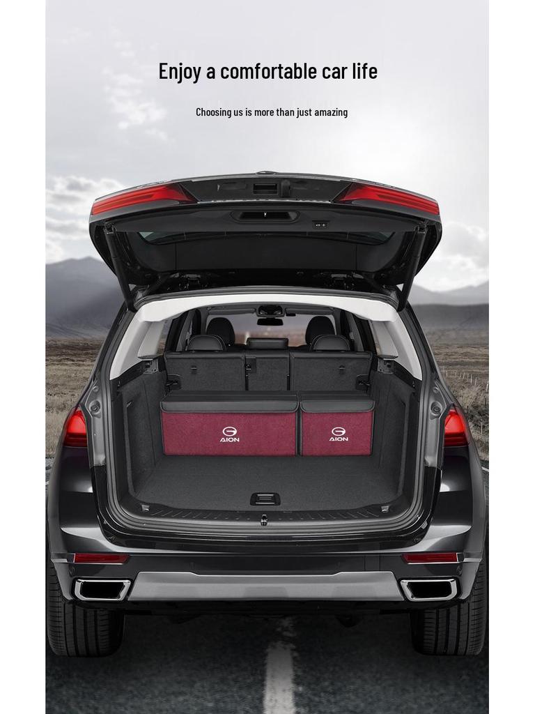 AION S Plus/MAX/RT/UT/LX/YV Trunk Storage Organizer Box