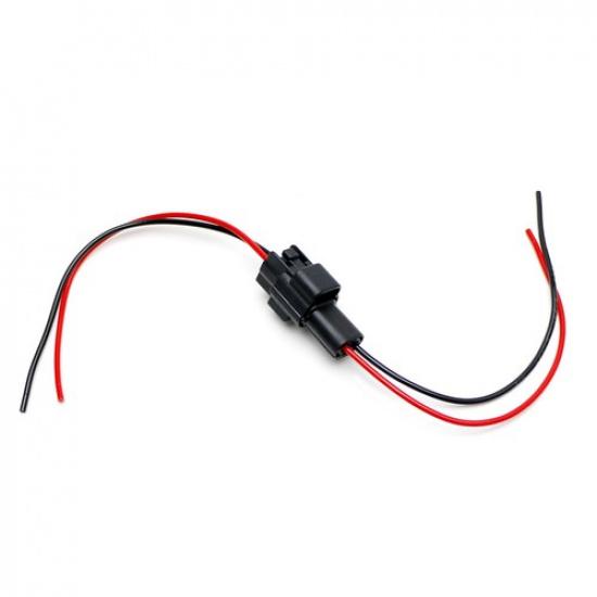 2-Pin ECT/ECTS Engine Coolant Temperature Sensor Connector Plug W/ Lead Pigtail