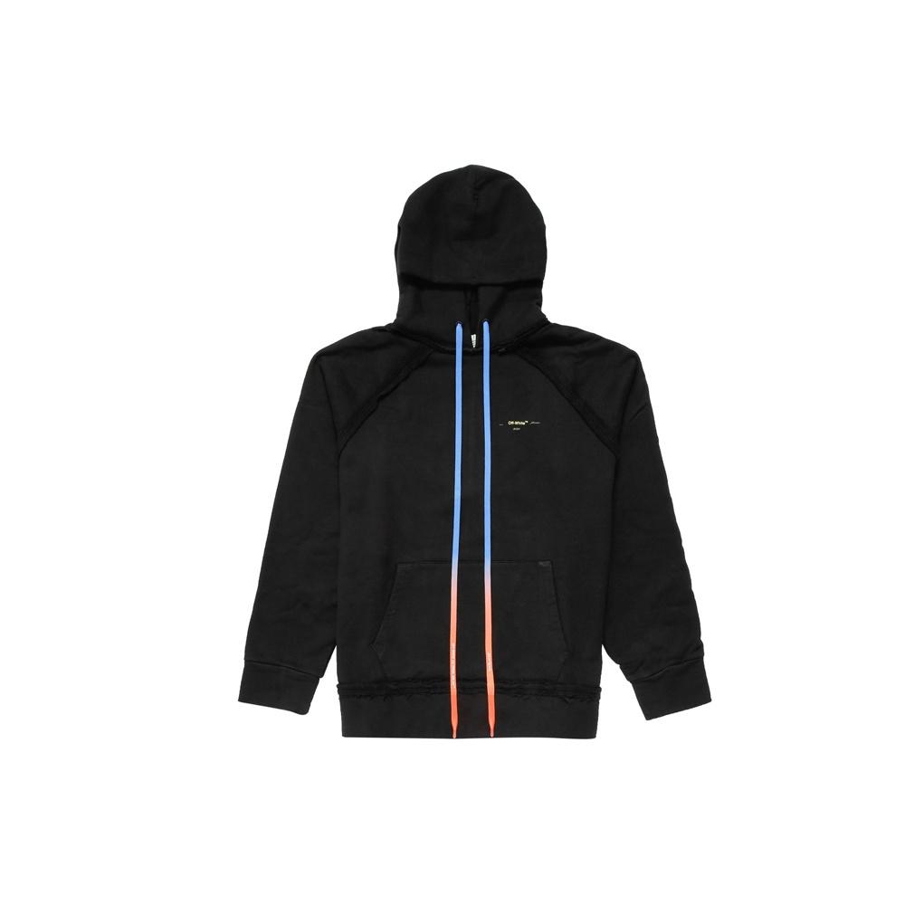 Off-White Arrow Gradient Drawstring Loose Fit Black Men's OMBB057F19E300101060