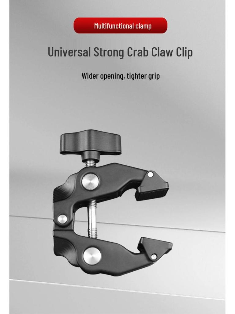 Outdoor Photography & Videography DSLR Camera Mount: Crab Claw Clip