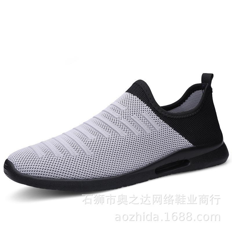 Mens Casual Shoes Men Slip-on Sock Sneakers Breathable Light Leisue Walking Jogging Running Tenis Masculino Adulto